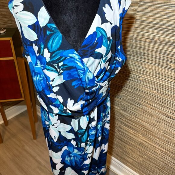 Floral Wrap Dress - Picture 1 of 4